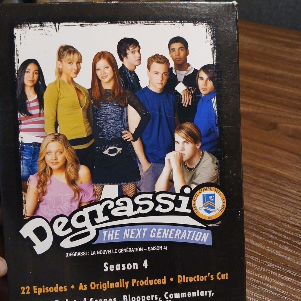 Degrassi: Season 4 (DVD 2005 3-Disc Box Set) Director’s Cut Drake Jimmy